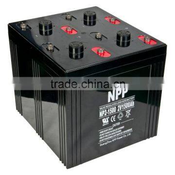 NPP Lead Acid Battery 2V1500Ah For Street Lamp photo-3