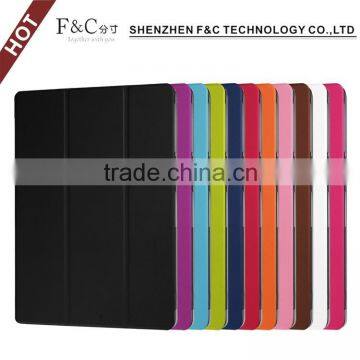 PREMIUM RED 3 FOLDING PU LEATHER CASE FOR MICROSOFT SURFACE PRO 4 SMART STAND COVER photo-6