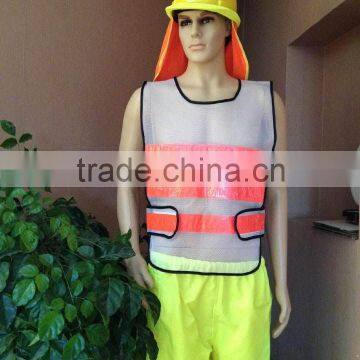 Reflective Safety Vest For Construction Traffic & Warehouse & light mesh safety vest