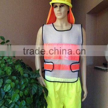 Reflective Safety Vest For Construction Traffic & Warehouse & Light Mesh Safety Vest