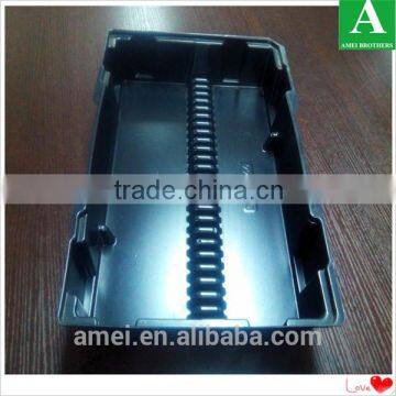 OEM Vacuum Forming Black Plastic Blister Tray photo-3