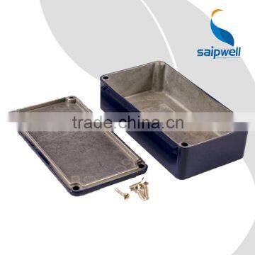 SAIP/SAIPWELL Water Resistant Cobalt Blue Rectangle Aluminium Box Musical Instrument Box