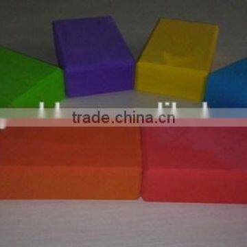 wholesale exercise fitness colorful EVA Foam yoga block