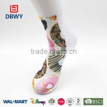 Custom fashionable new design sublimation socks