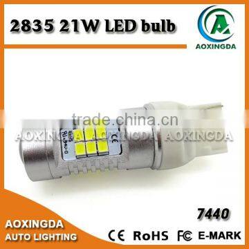 T20 7440 21W car LED turn signal light bulb chip 2835