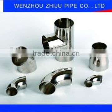 Accessories Set Sanitary Stainless Steel Clamp Pipe Fittings