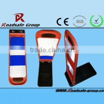 PE and Rubber traffic safety road sign board