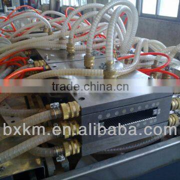 pvc wood decorated profiles production line
