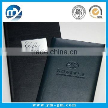 Restaurant PU leather a5 / a3 menu folder