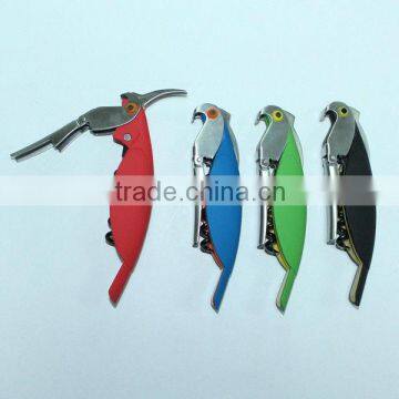 Well Design Cheap Corkscrew with Funny Swallow Shape