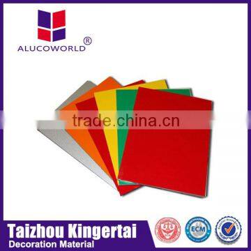 Alucoworld glossy signage aluminum composite material acp