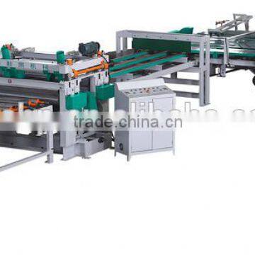 HSP-roller type automatic vertical and horizontal edge saw cutting machine