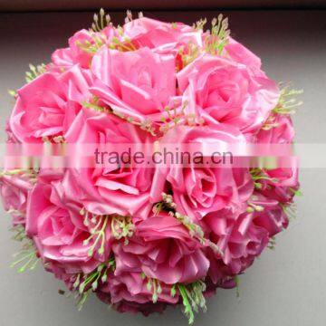 30cm factory wholesale artificial flower balls for wedding decorative