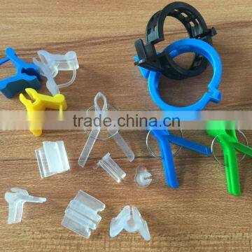 Plastic grafting clips for garden vegetable plants