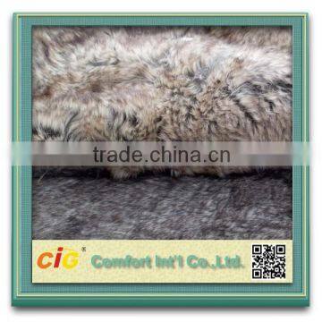 Wolf Fake Fur For Garment/Shoe/Seat Cover