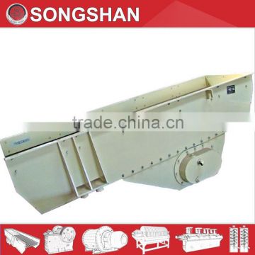 Heavy-duty vibrating feeder for 150 t/h sand production line