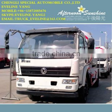 dongfeng small capacity concrete mixer trucks high quality but low price for celebrition