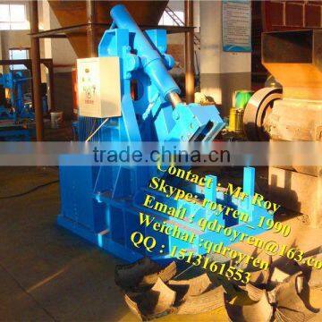 Automatic waste tire recycling line automatic scrap rubber crusher