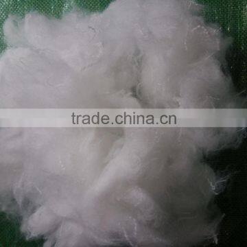 1.2DX32MM white hollow siliconized polyester staple fiber