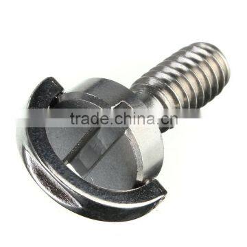 Stainless Steel D Shaft D-ring 1/4" Mounting Screw 0.39"/10mm Shaft for Camera Tripod Monopod or Quick Release (QR) Plate Quality Choice photo-4