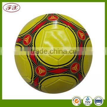 Custom pvc soccer ball china supplier machine stitched football football