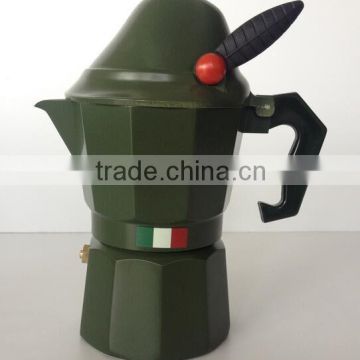 hot sale Coffee Pot/ Espresso Coffee Maker/ aluminum Moka Pot