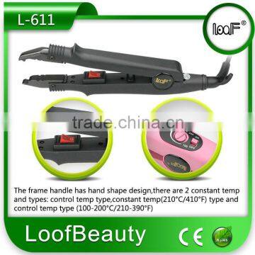 Mini Heated Hair Extensions Iron, 100% Tefulong Heating Plate photo-3