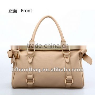 shoulder leather handbag