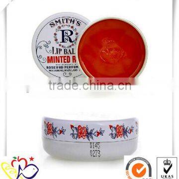 manufacturer lip balm tins container/for lip balm packaging