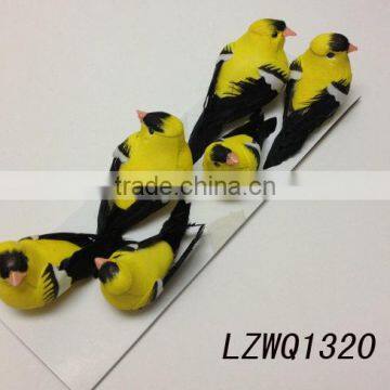 Fancy artificial feather birds LZWQ1320