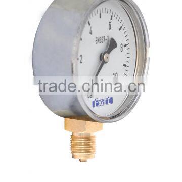 International brand Exact bottom connection dry pressure gauge manometer