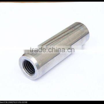 hardened steel parallel internal thread connector pin