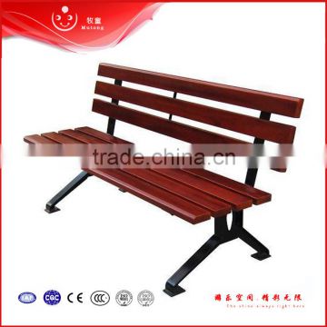 outdoor street cast iron park bench