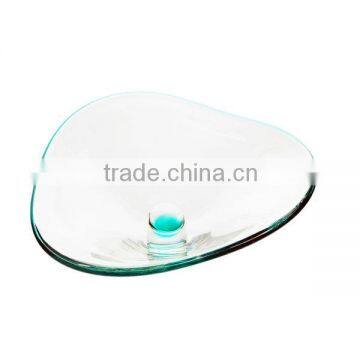 FATION GLASS PLATE CANDY DISH