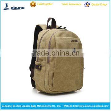 wholesale school fashion travel backpack China canvas backpack