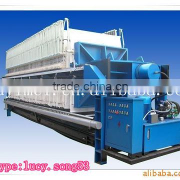 High efficiency Small sludge dewatering plate and frame filter press