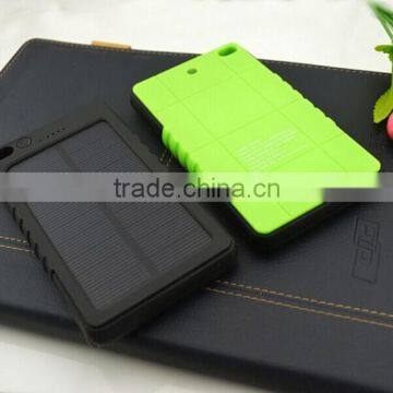 Solar power bank 6000~12000mah power bank solar for iphone samsung ipad ipod from Shenzhen