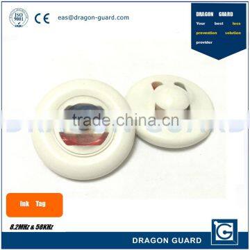 EAS garment ink tags clothes hanging ink tag for clothes