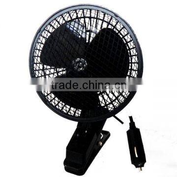 6 inch mesh guard car fan metal front plastic back