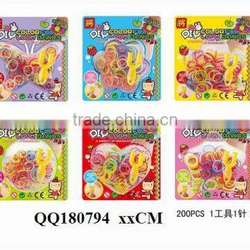 DIY loom bands set fashion loom band set rubber loom bands