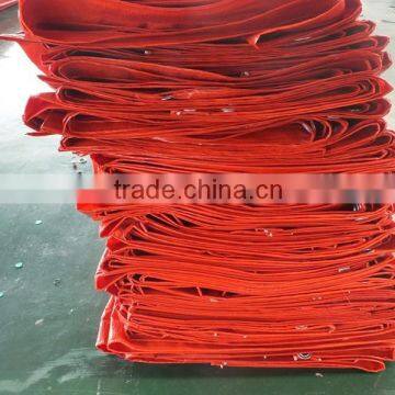 China PP /PE TARPAULIN High Density Polyethylene Leno Woven Fabric 3 Feet Aluminum Eyelet 16x16 Mesh Triangle Plastic Corner photo-5