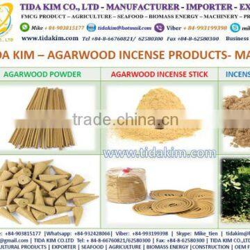 JOSS POWDER NATURAL AGARWOOD POWDER TIDA KIM INCENSE COILS CONES STICK CYLINDE RAW INCENSE RAW AGARBATTI IN BLACK WHITE