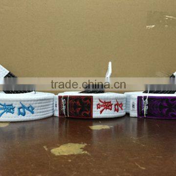 Sunrise bjj Gi belt of different color