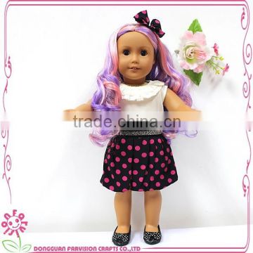 Beautiful 18 inch dress girl doll american girl doll