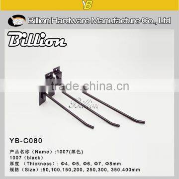 Hanging Hook Chrome Plating Display Steel Hooks Shop Fittings Slatwall photo-4