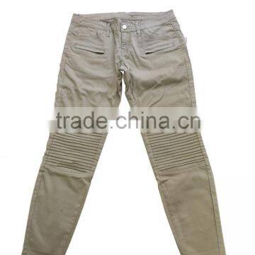 Autumn models pants big yards Slim was thin Korean version casual pants female loose cotton neutral straight waist long pants