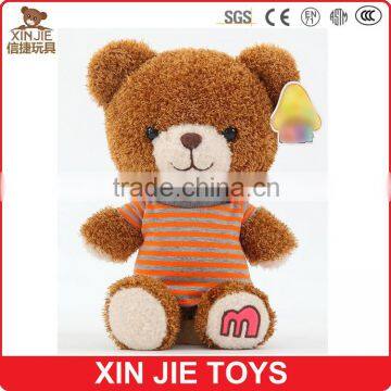 singing teddy bear plush toy OEM plush teddy bear factory