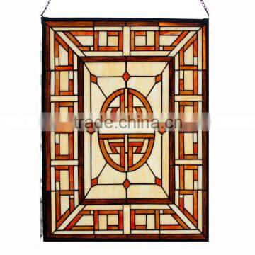 TW1824022, W18"H24" tiffany panel, hanging panel, tiffany windows, stained glass panel, stained glass windows