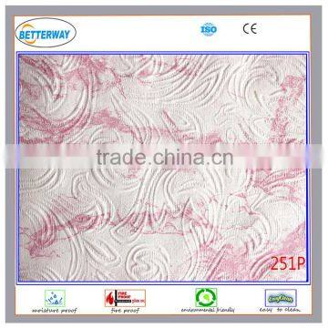 decorative pvc soft ceiling film used for gypsum board/manufacturer offer