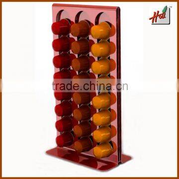 Customized Nespresso coffee capsule stand HCRC40L10